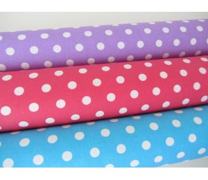 Textil Wachstuch - beschichtete Baumwolle gepunktet